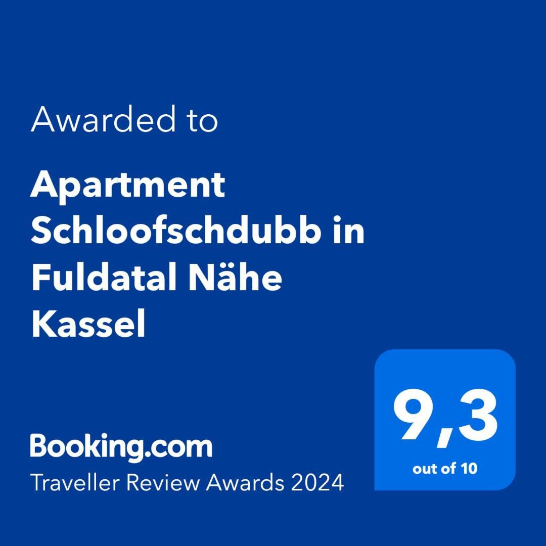 Apartment Schloofschdubb In Fuldatal Naehe Kassel Kültér fotó
